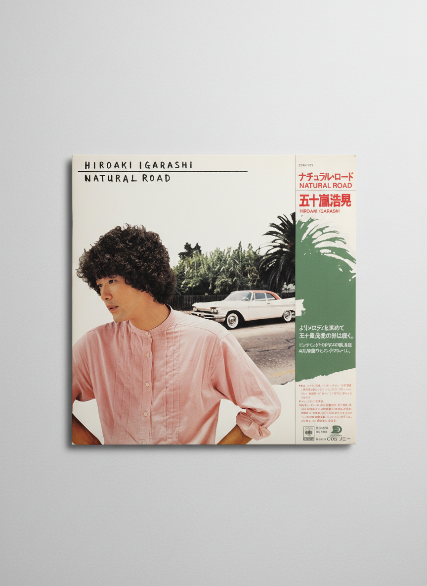 Hiroaki Igarashi = 五十嵐浩晃* - Natural Road = ナチュラル・ロード  LP Jazz Funk / City Pop 1980