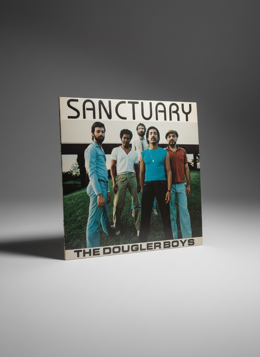 The Dougler Boys - Sanctuary - LP A.O.R Jazz Funk Soul Boogie Reggae 1982