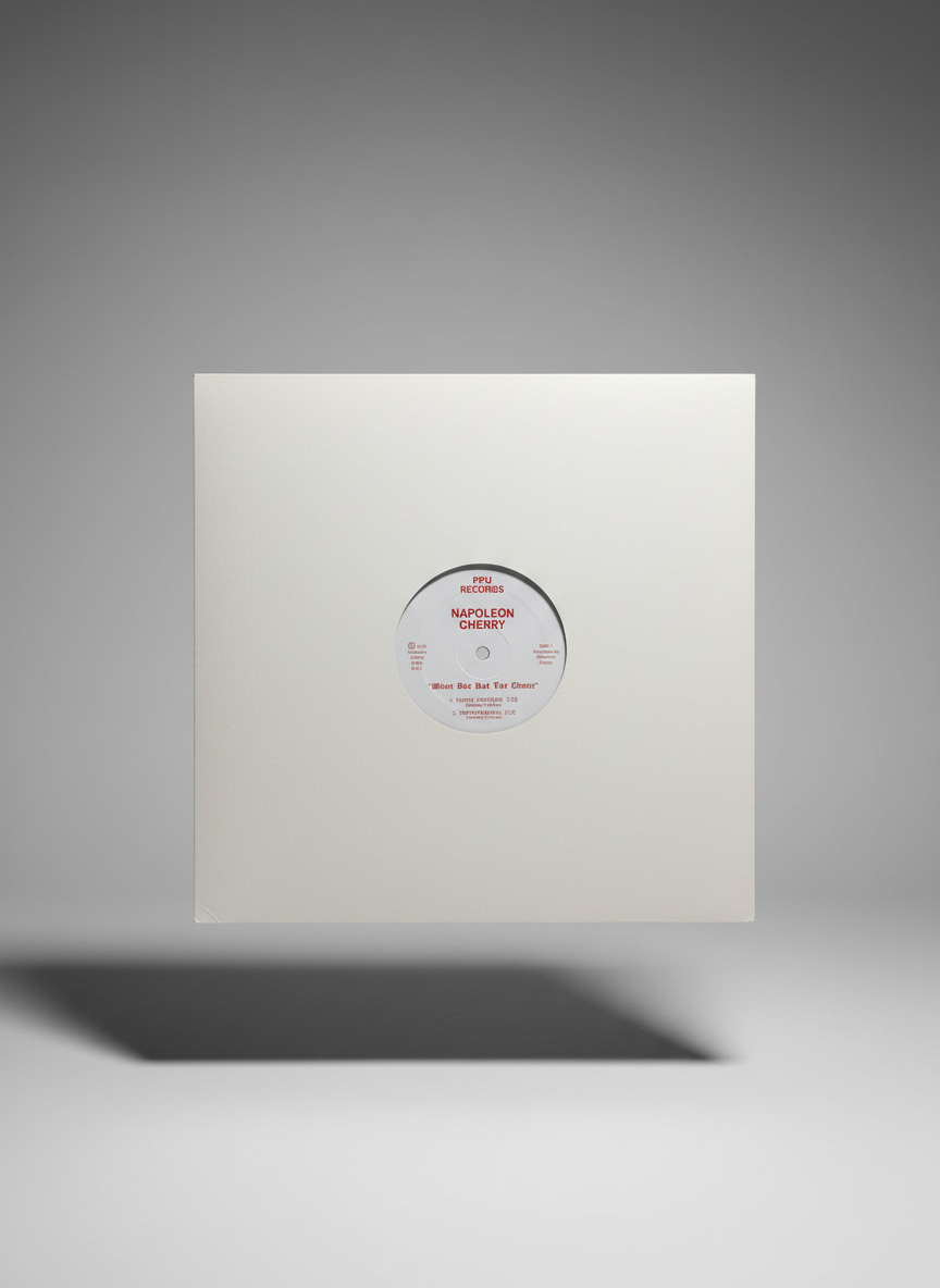 Napoleon Cherry – When You Had The Chance - 12" Electro Soul Funk 2015 PPU