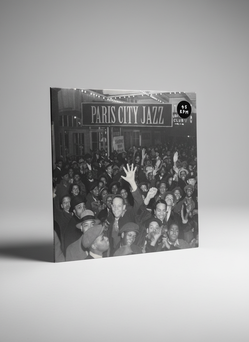 Bellaire ‎– Paris City Jazz - 12" EP Deep House A.O.C Records