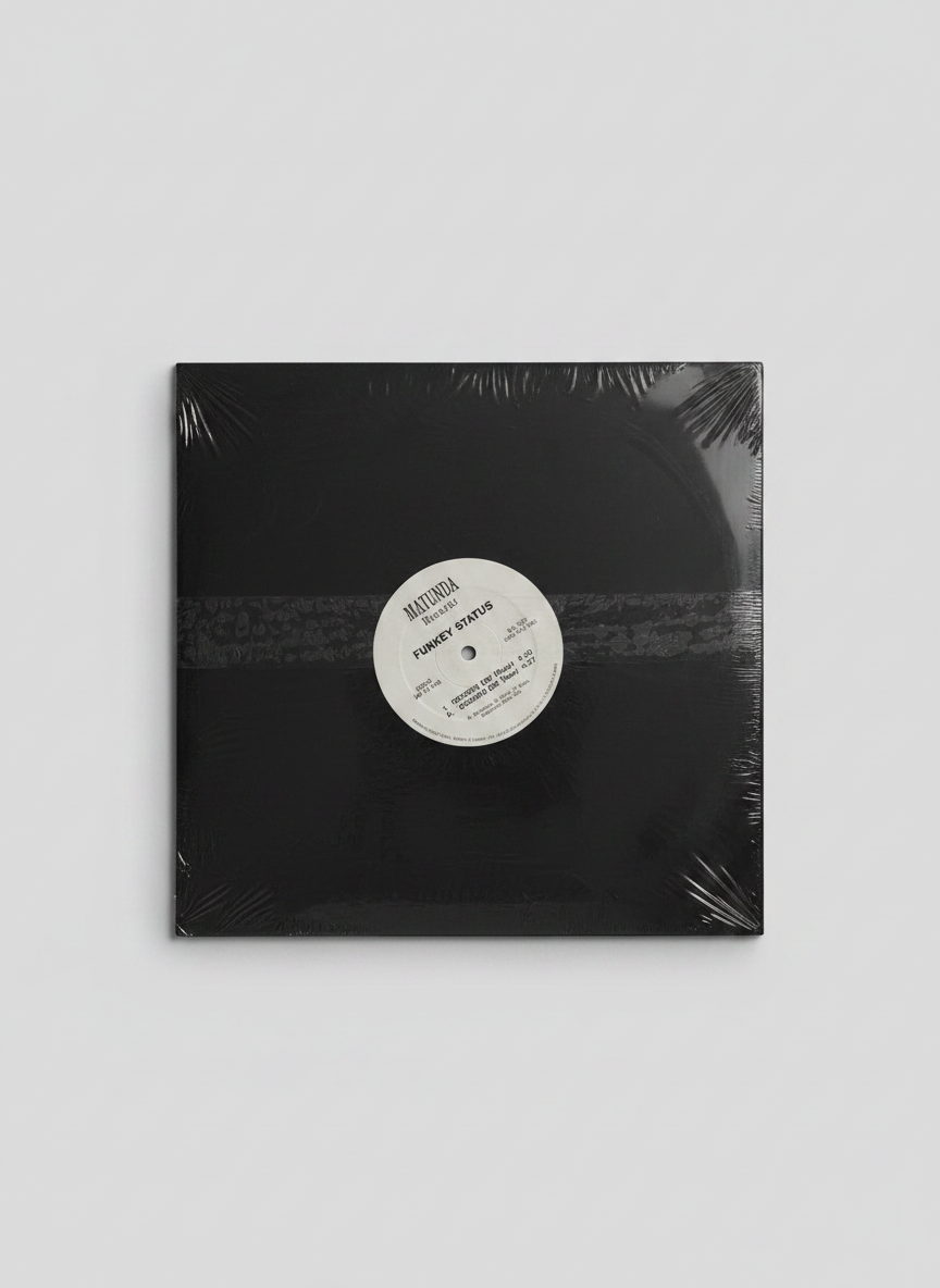 Funkey Status ‎– "Groovin Em" 12" Hip Hop / Indie Rap Matunda Records