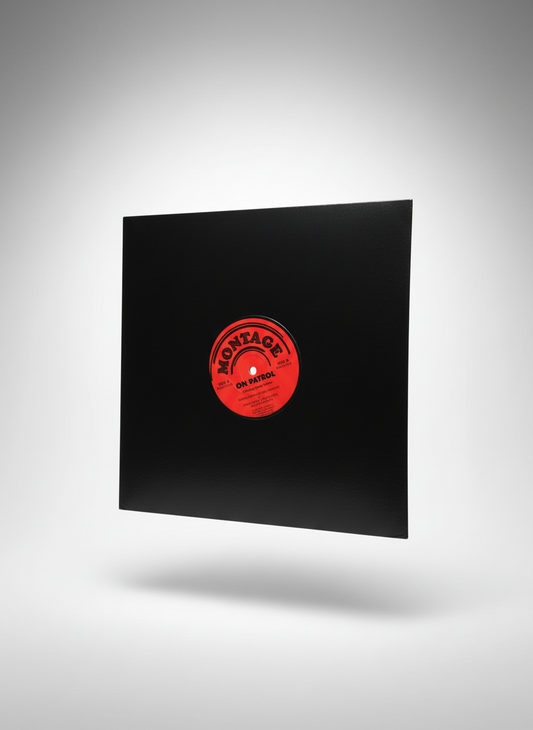 Montage featuring Spudy Hunter ‎– On Patrol 12" Hip Hop / Indie Rap