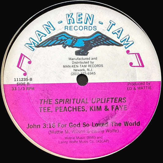 The Spiritual Uplifters ‎– God Will See You Thru 12" Gospel / Modern Soul 80's Man-Ken-Tan