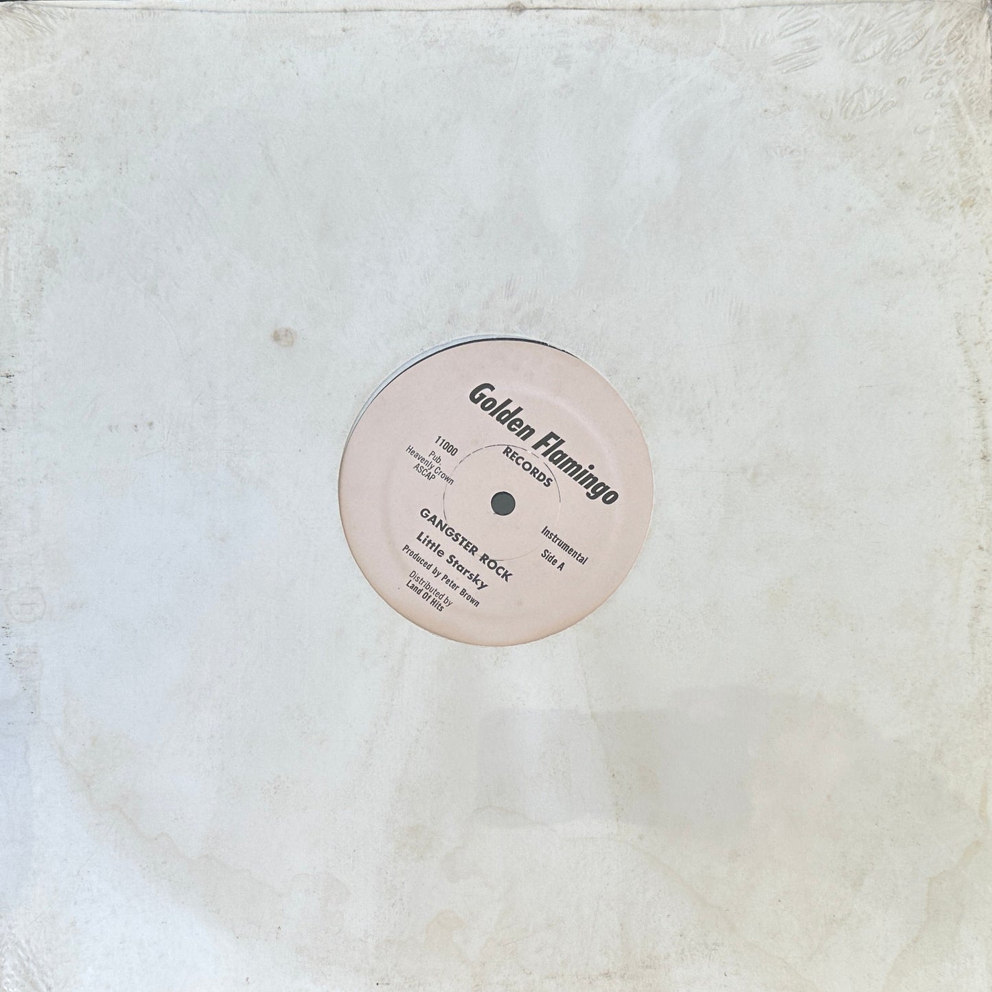 Little Starsky / Land Of Hits Orchestra ‎– Gangster Rock 12" Disco Funk Rap