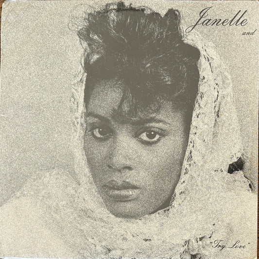 Janelle And The Cause ‎– Try Love 12" Electro Funk / Boogie 1985