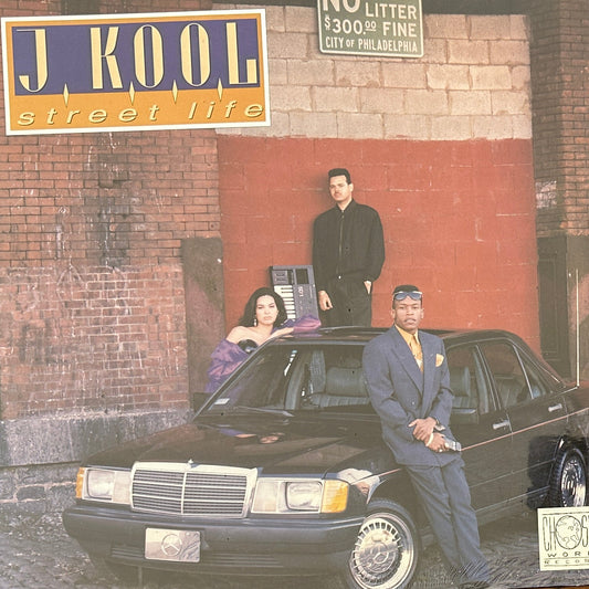 J Kool ‎– Street Life 12" Electro Rap / Funk 1992