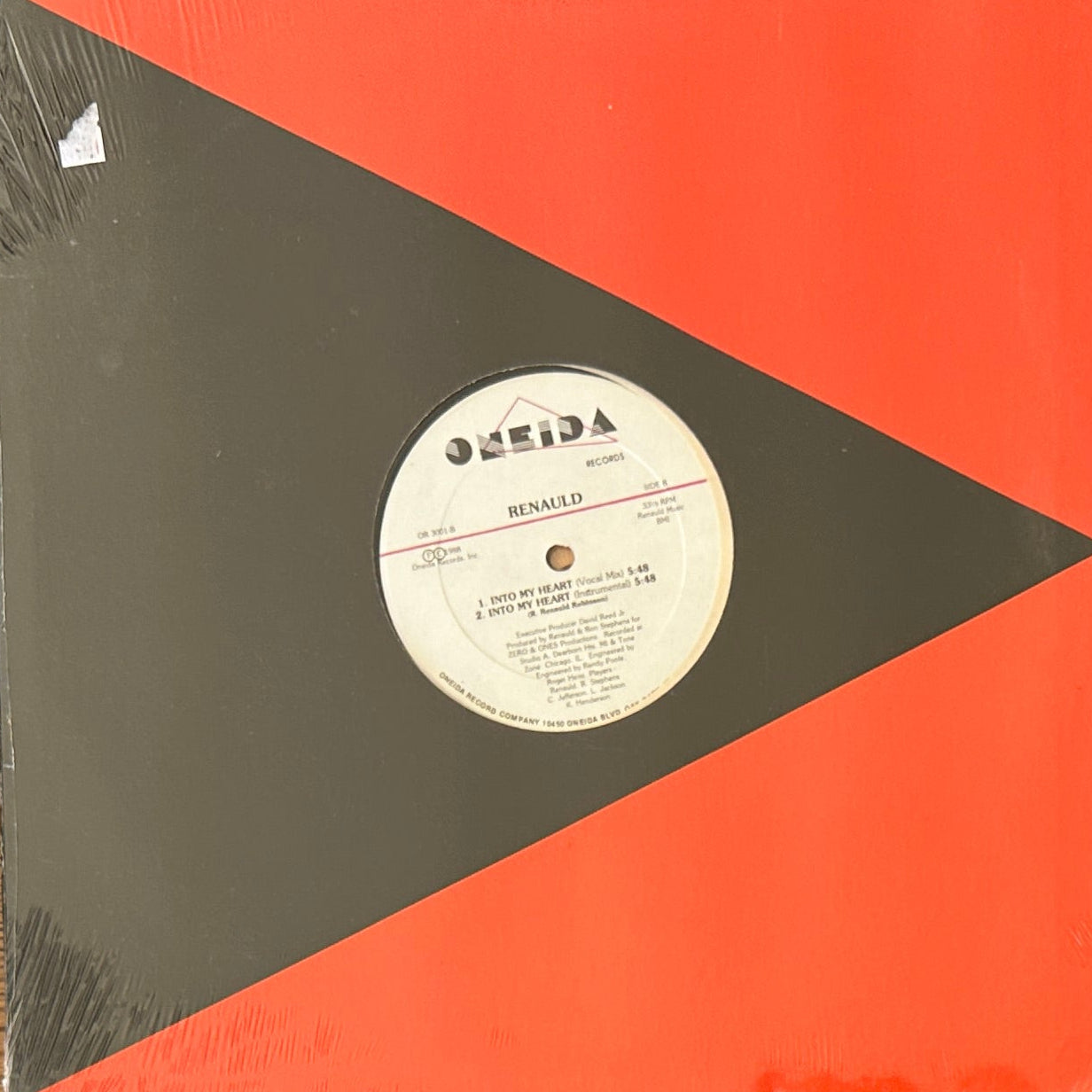 Renauld ‎– I'm A Lover / Into My Heart 12" Modern Soul 1988