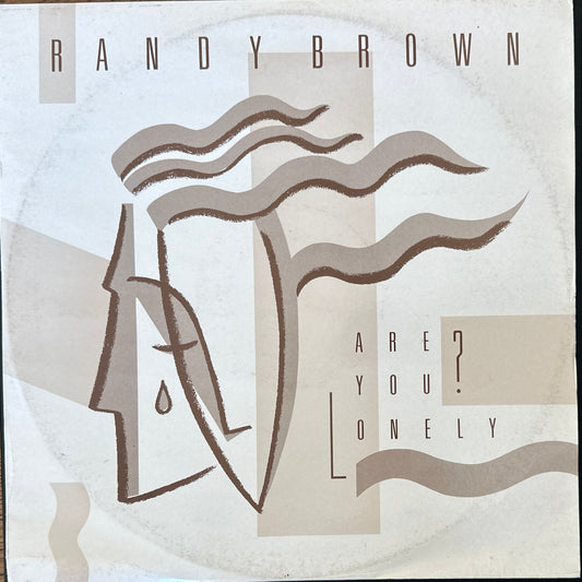 Randy Brown - Are You Lonely 12" Modern Soul 1988 UK