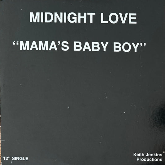 Midnight Love ‎– Mama's Baby Boy 12" Modern Soul / Boogie 1986
