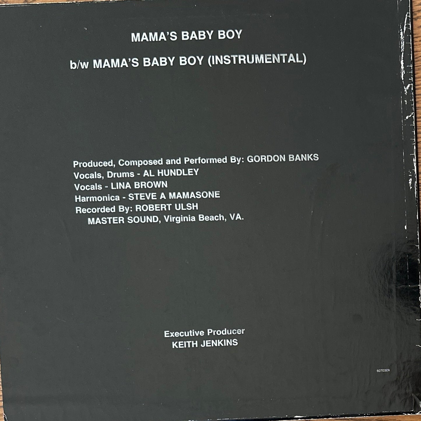Midnight Love ‎– Mama's Baby Boy 12" Modern Soul / Boogie 1986