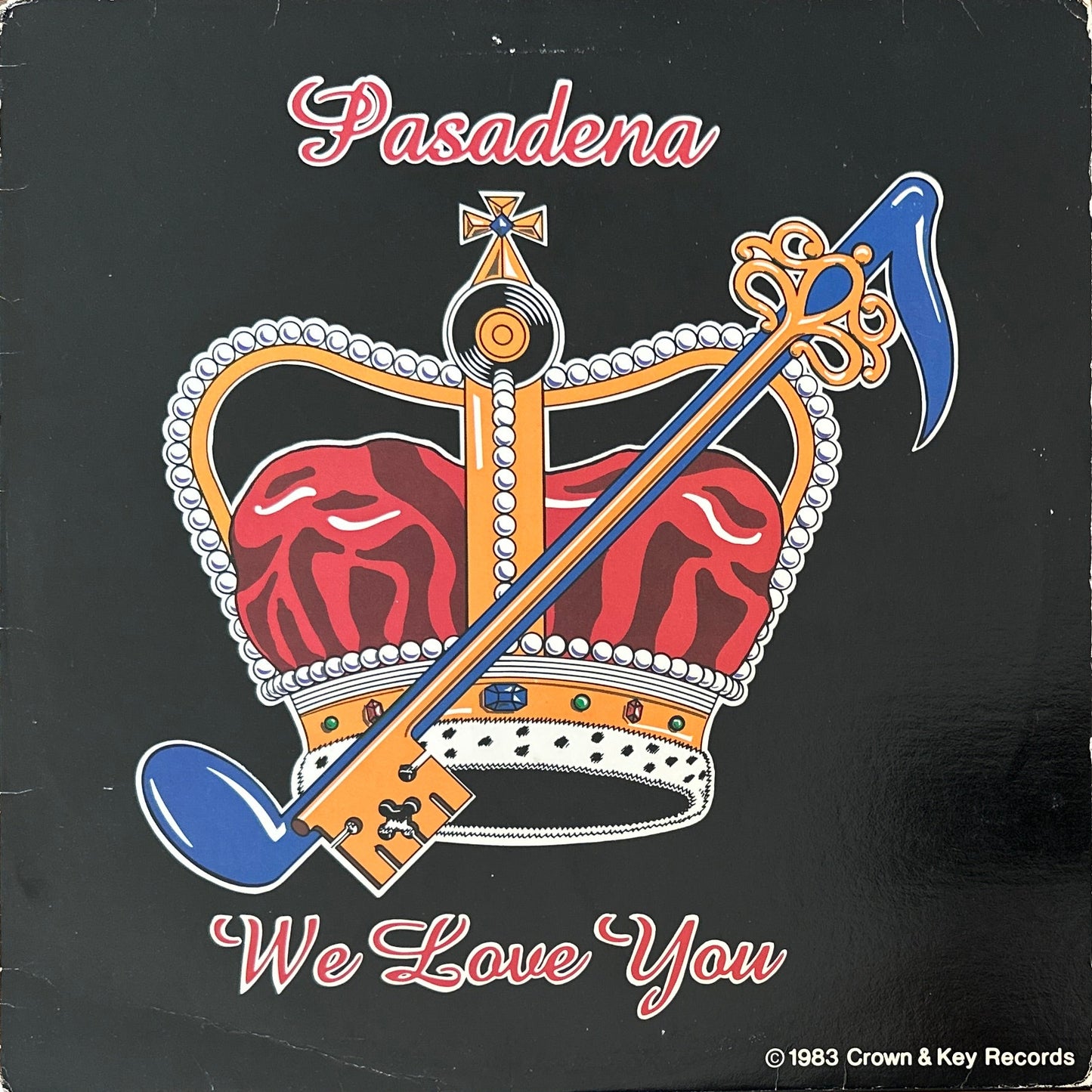 Choir Pasadena & The Pasadena Band ‎– Pasadena We Love You 12" Disco Funk / Gospel 1983