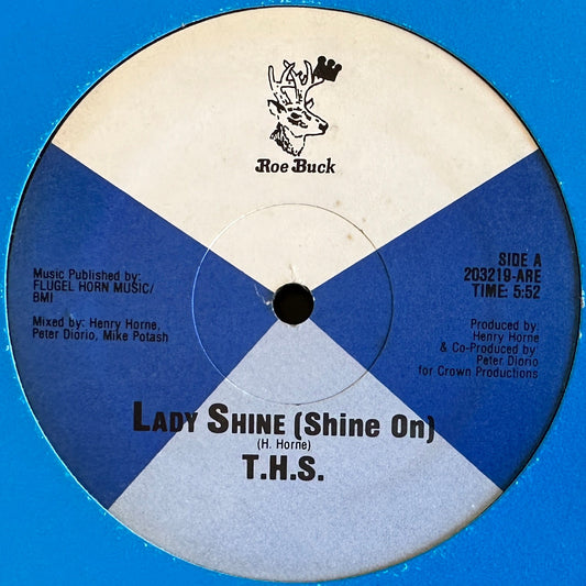T.H.S - Lady Shine 12" Disco Funk 80's