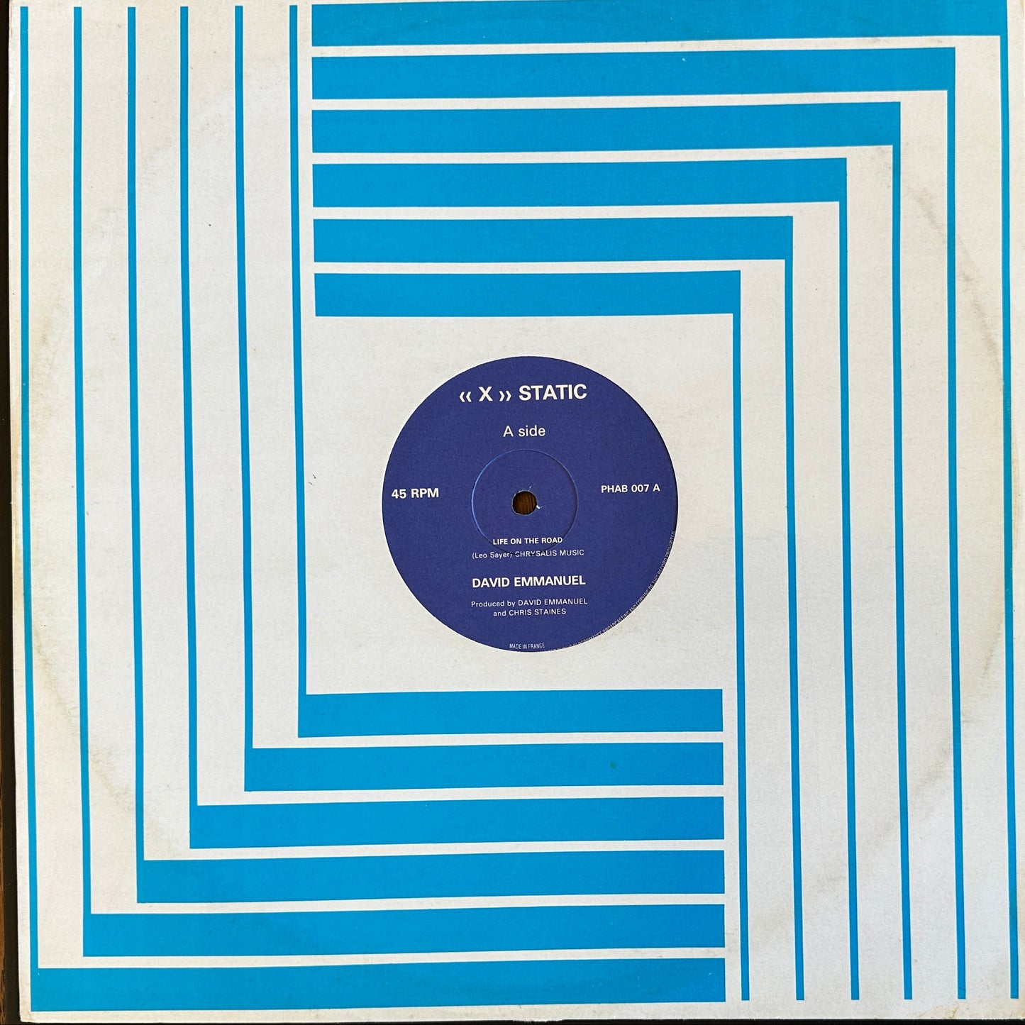 David Emmanuel – Life On The Road / Love Secrets 12" Modern Soul 80's