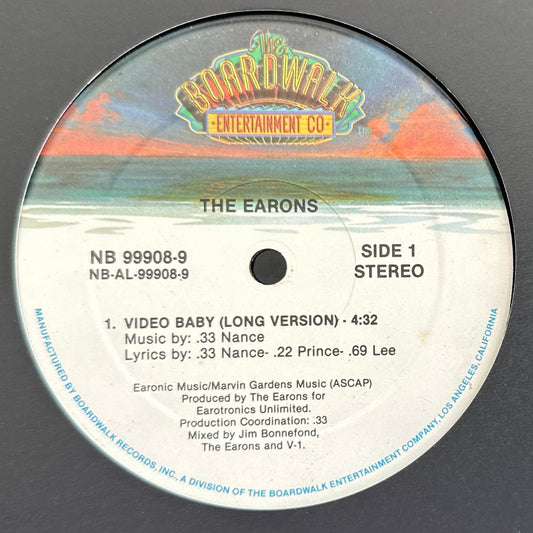 The Earons – Video Baby 12" Vocoder Boogie / Disco Funk 1983