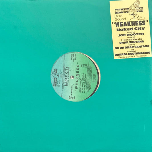Naked City ‎– Weakness 12" Modern Soul 1988