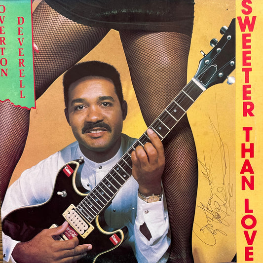 Overton Deverell – Sweeter Than Love LP Island Modern Soul 1990