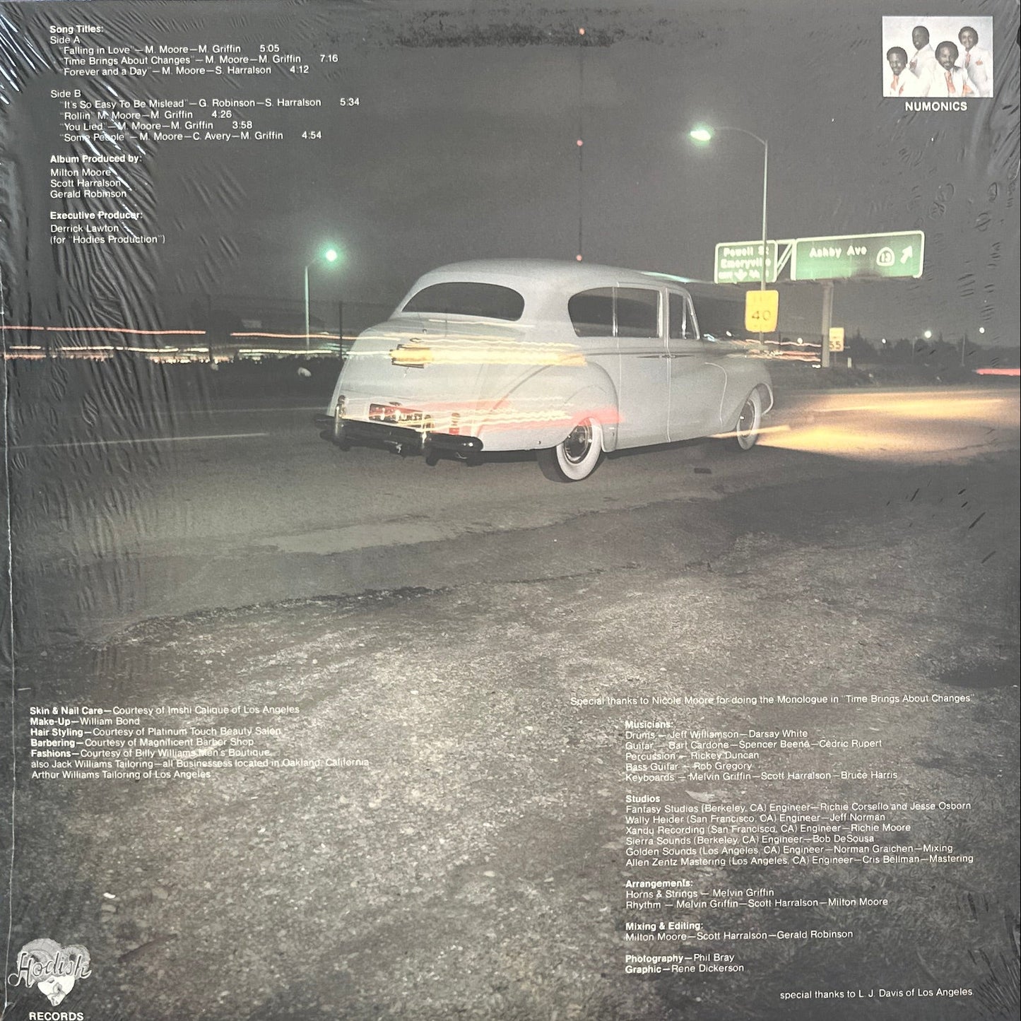 Numonics ‎– Rollin' LP Soul Funk 1982