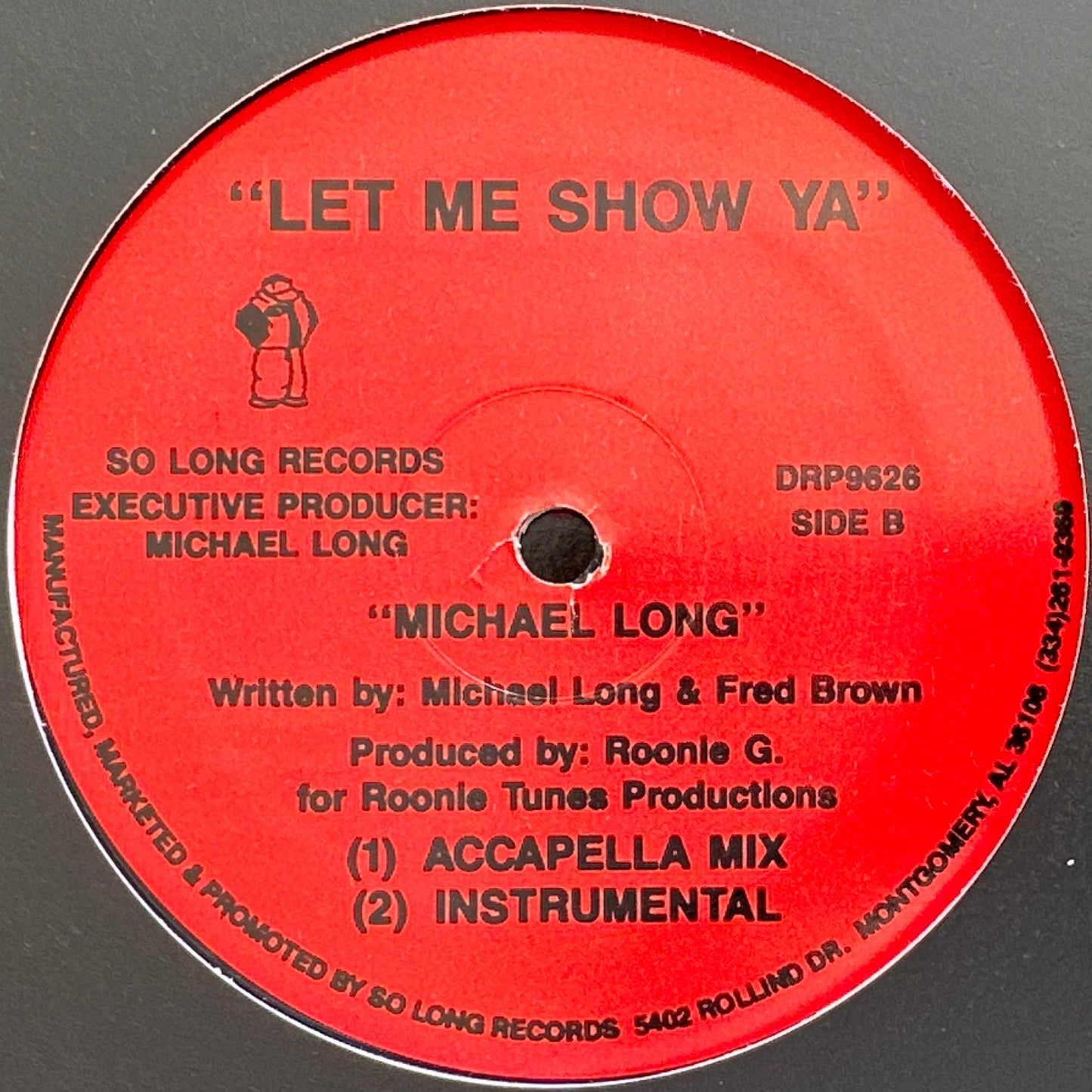 Michael Long - Let Me Show Ya 12" Freestyle / Electro 80's/90's