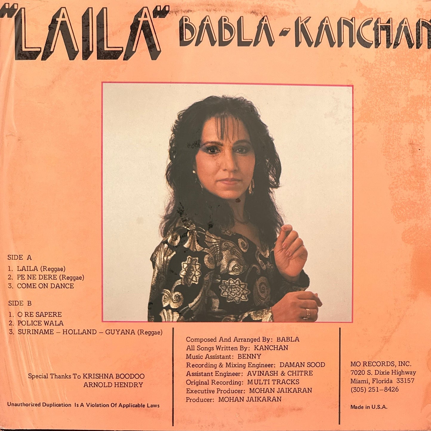 Babla & Kanchan – Laila LP