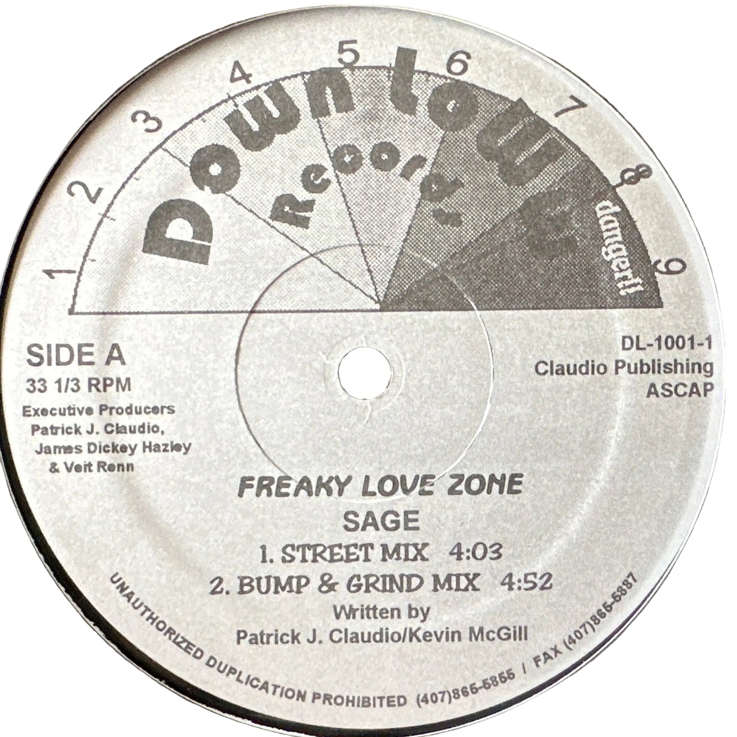 Sage – Freaky Love Zone 12" R&B Swing / Neo Soul 90's