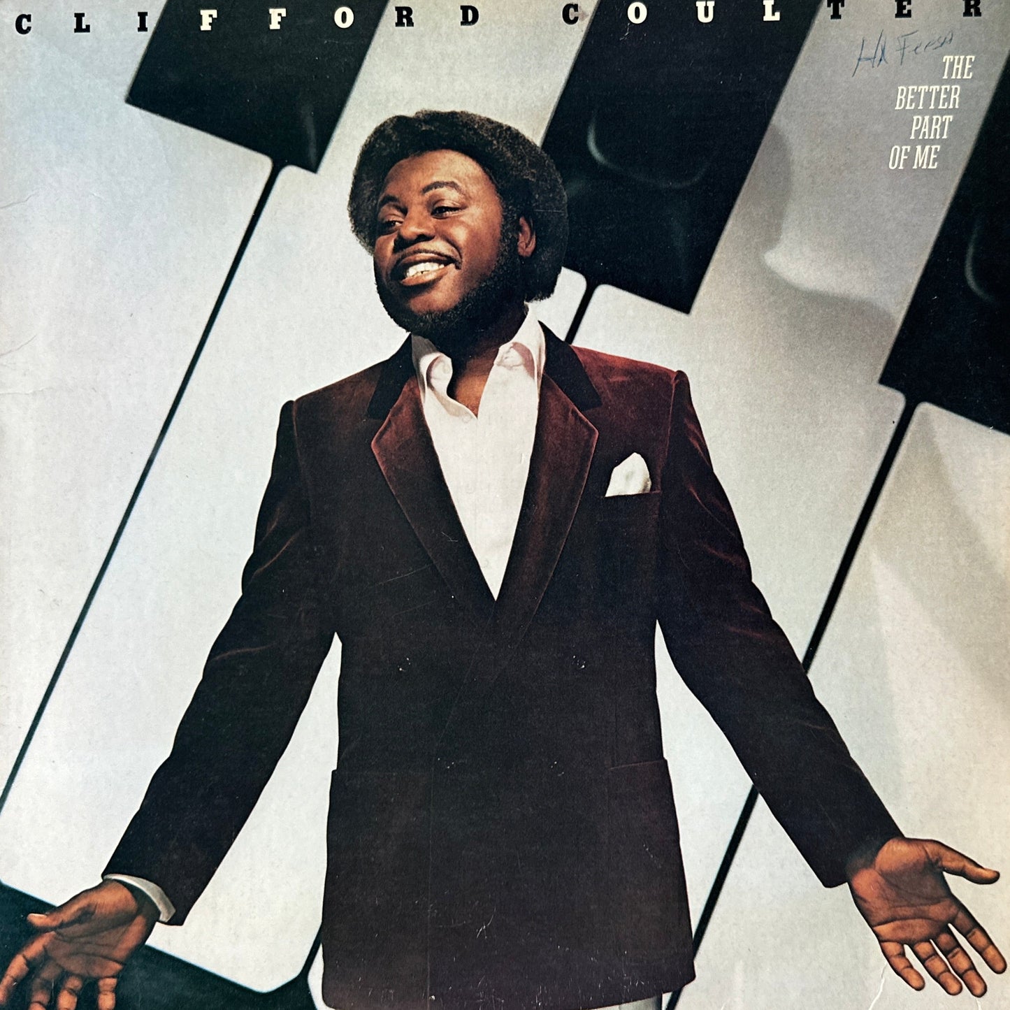 Clifford Coulter ‎– The Better Part Of Me LP Soul Funk / Jazz 1980