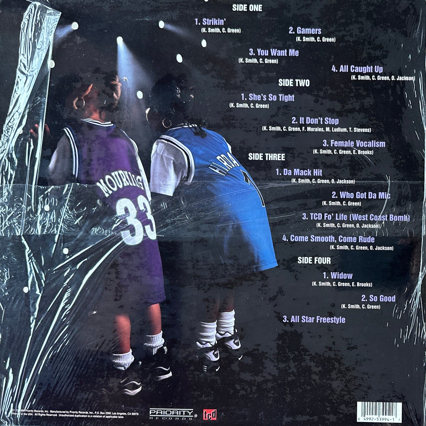 The Conscious Daughters – Gamers LP West Coast Hip Hop / Rap 1996