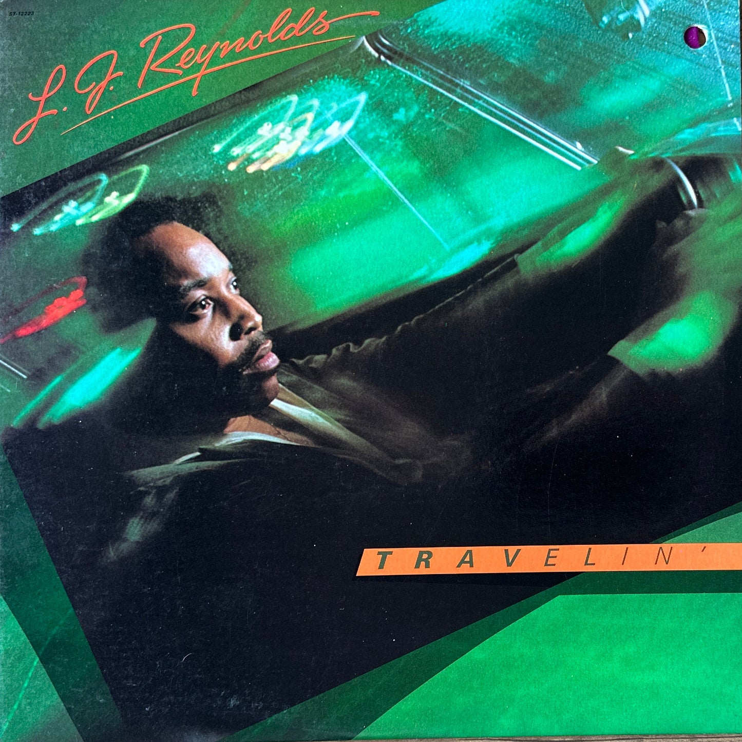 L.J. Reynolds ‎– Travelin' LP Soul Funk / Mellow Grooves 1982