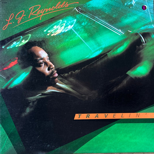L.J. Reynolds ‎– Travelin' LP Soul Funk / Mellow Grooves 1982