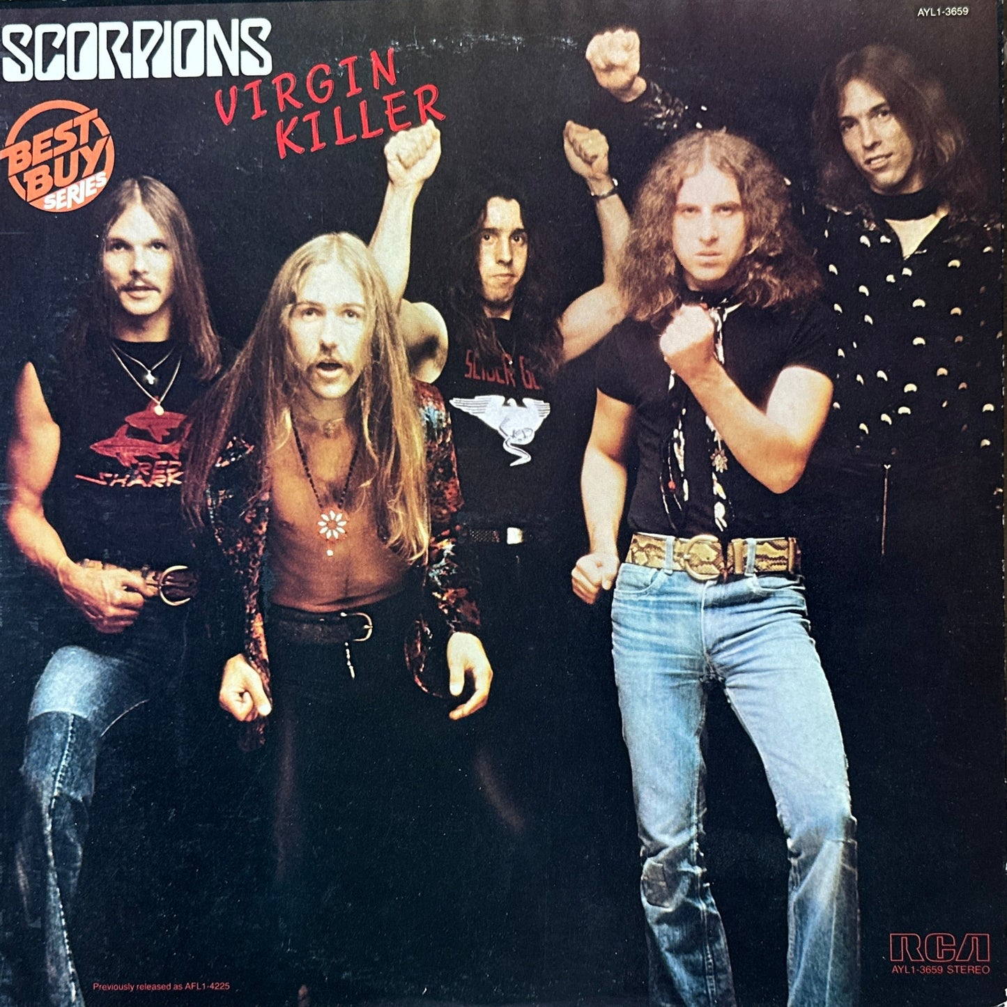 Scorpions ‎– Virgin Killer LP Rock 1980