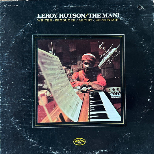 Leroy Hutson – The Man! LP Jazz Funk / Soul Mellow Grooves 1974