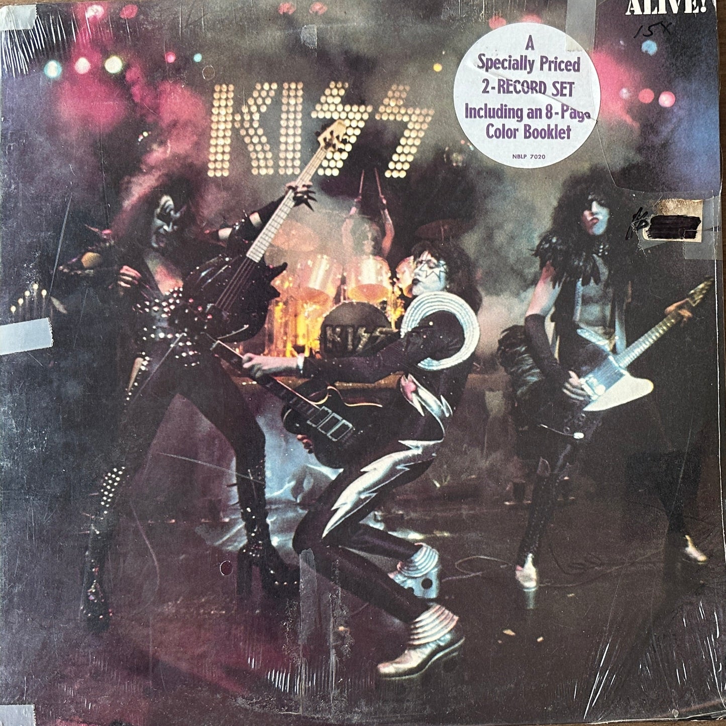 Kiss ‎– Alive! LP Rock 1975 SEALED
