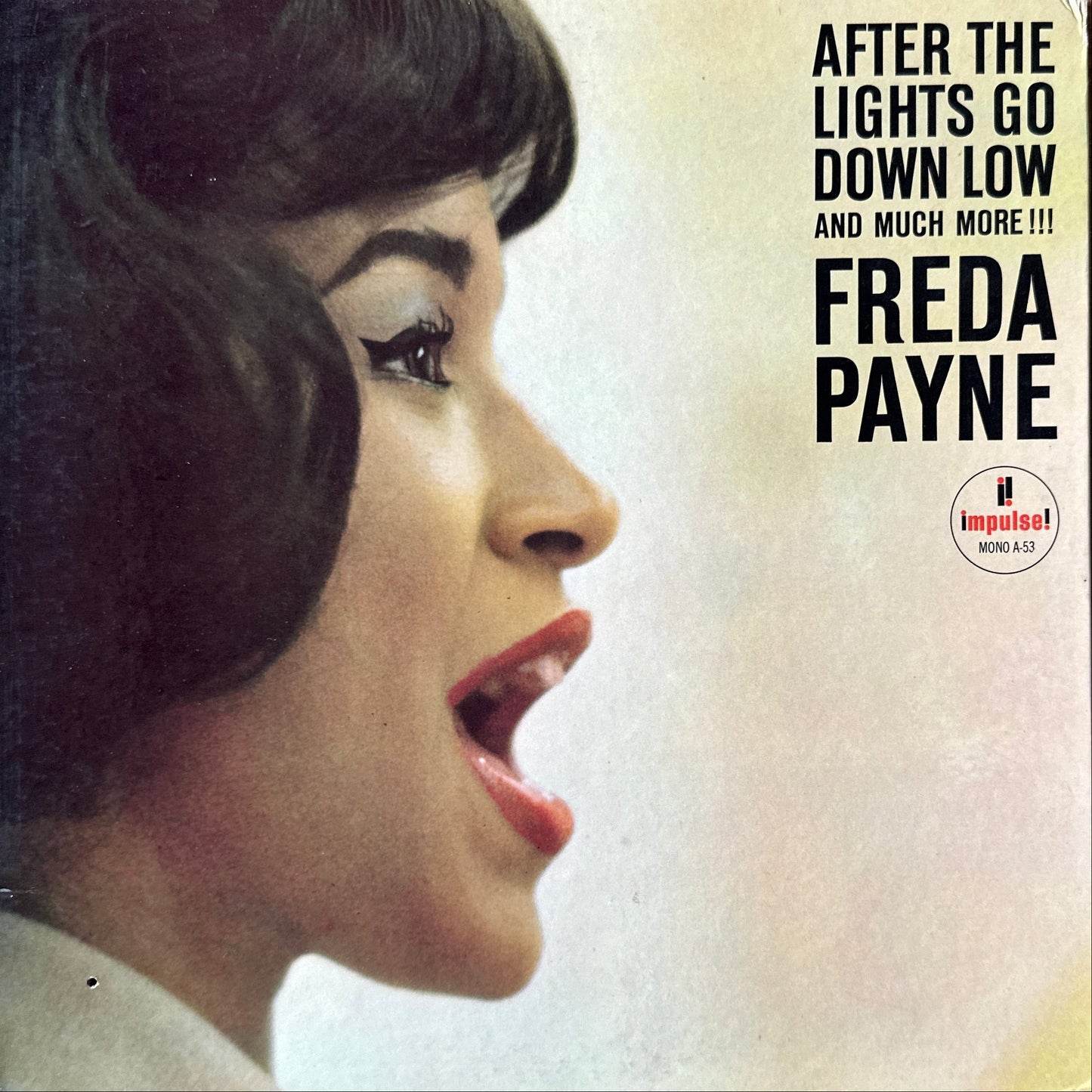 Freda Payne ‎– After The Lights Go Down Low And Much More!!! LP Jazz 1967 Gatefold