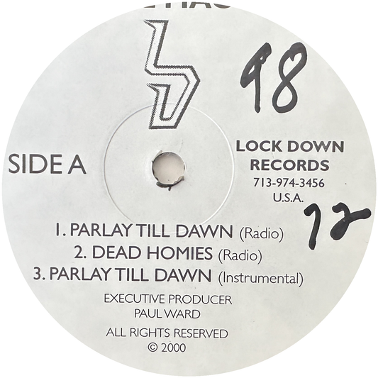 Lil Mac – Parlay Till Dawn / Dead Homies 12" Hip Hop / Rap 2000 Lockdown Records