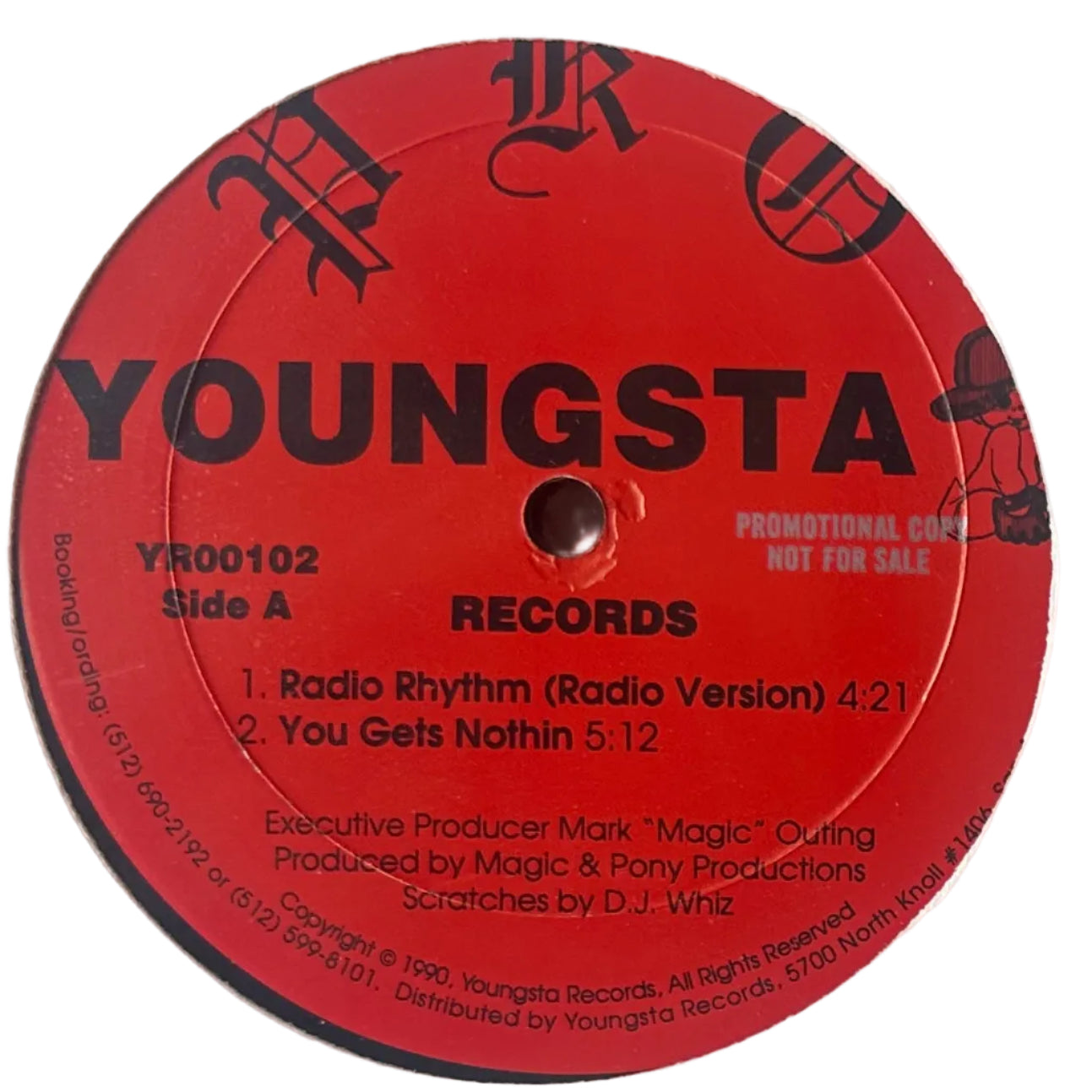 P.K.O. – Radio Rhythm / You Gets Nothin 12" Hip Hop / Random Rap 1990