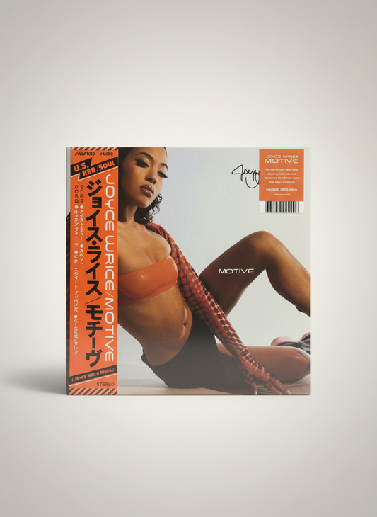 Joyce Wrice - Motive - LP Limited Edition Orange Haze Colored Obi