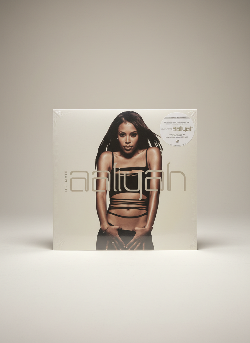 Aaliyah ‎– Ultimate Aaliyah - 3XLP R&B / Hip Hop Rap Reissue Blackground