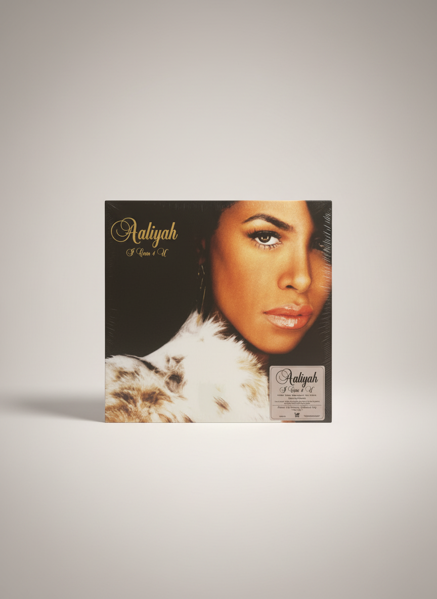 Aaliyah ‎– I Care 4 U - 2XLP R&B / Rap / Hip Hop Reissue Gatefold Blackground