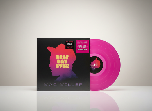 Mac Miller – Best Day Ever - LP Vinyl Limited Edition Purple/Pink/Red Colored UO Urban Outfitters Exclusive