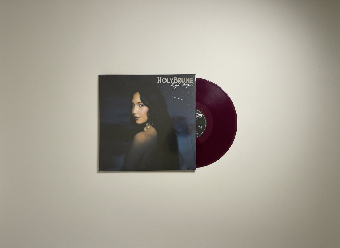 Holybrune ‎– High Hopes - LP Magenta Colored Vinyl Boogie / Funk
