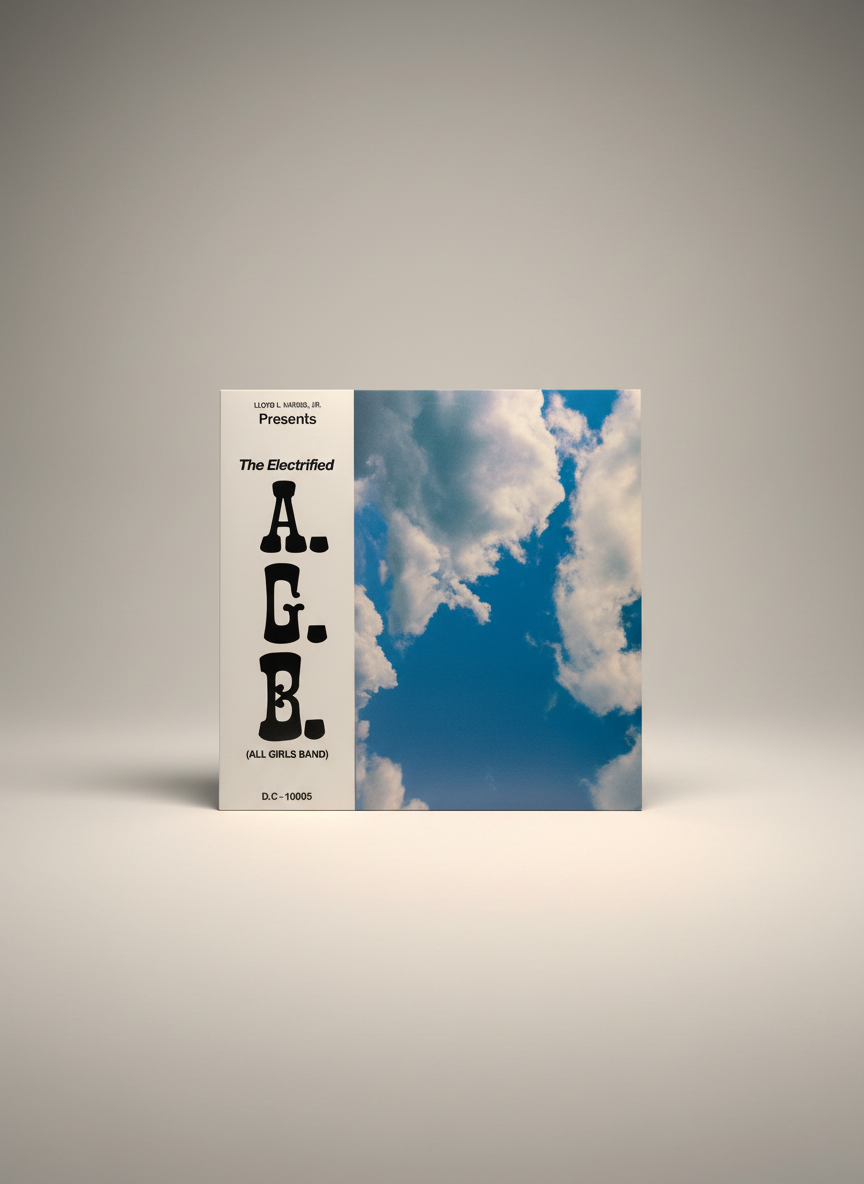 The Electrified A.G.B. (All Girls Band) ‎– Fly Away (Disco Version) 12" Reissue Soul Funk
