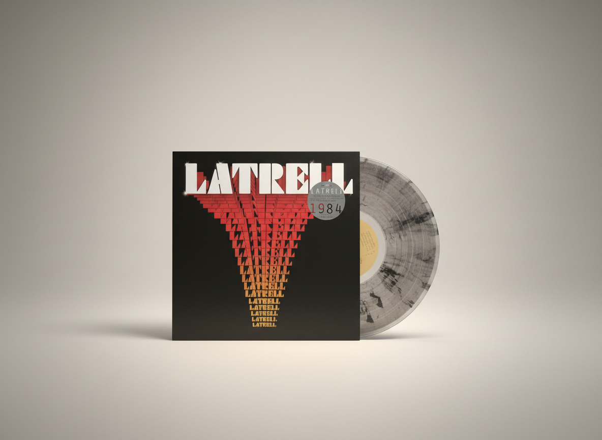 Latrell - S/t - LP Smoke Wax Colored Soul Funk Family Groove