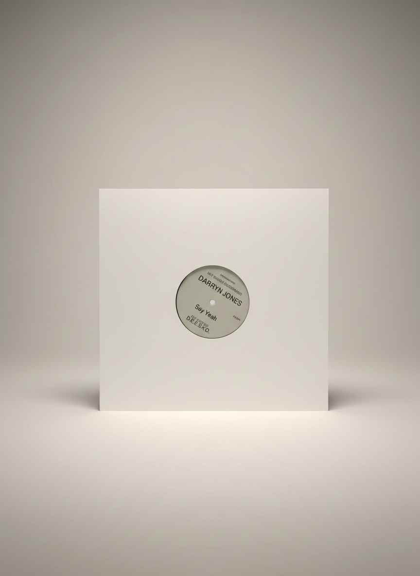 Darryn Jones - Say Yeah 12" Disco / Funk