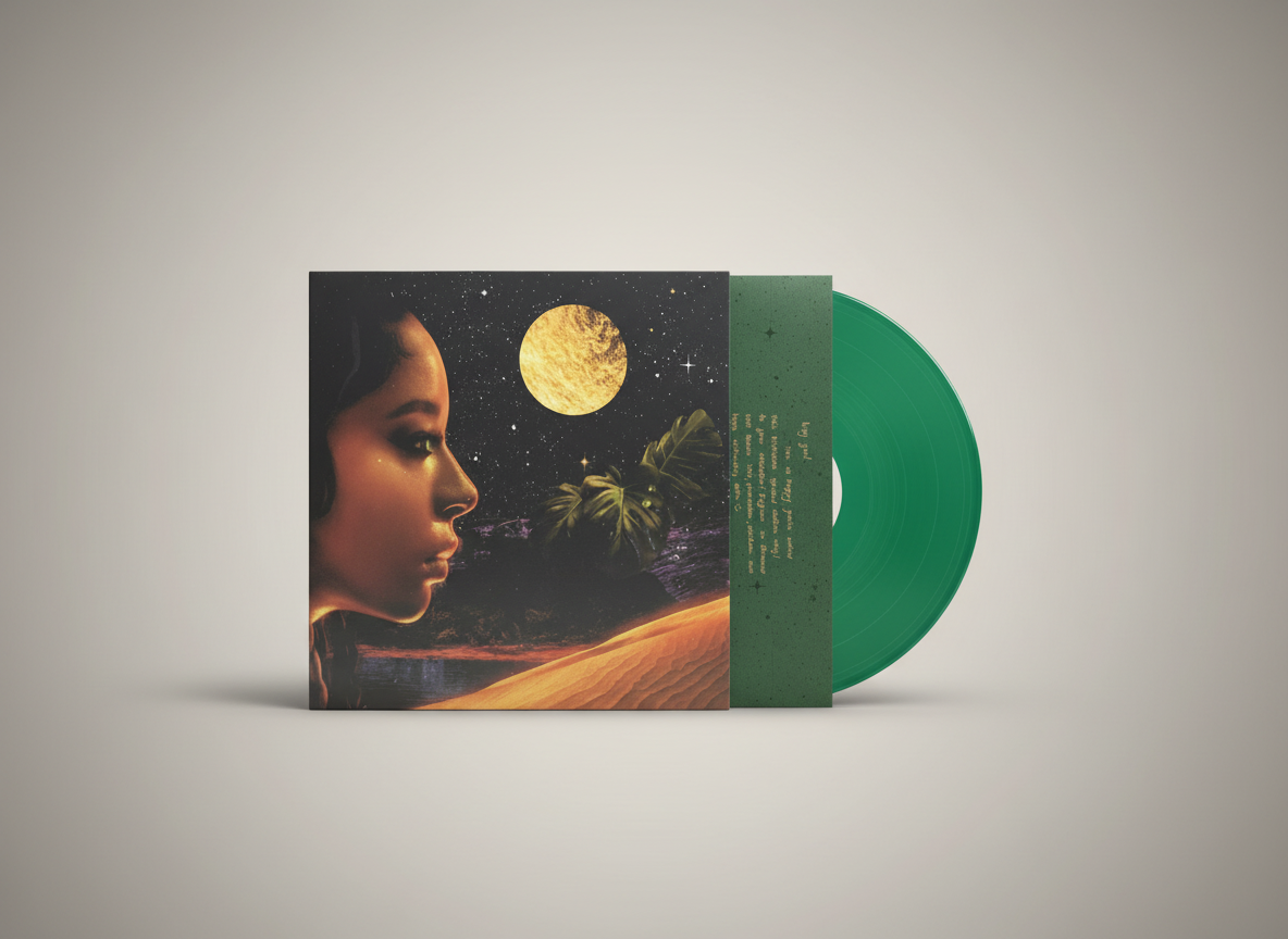 Victoria Monet - Jaguar - LP Limited Edition Emerald Green Colored