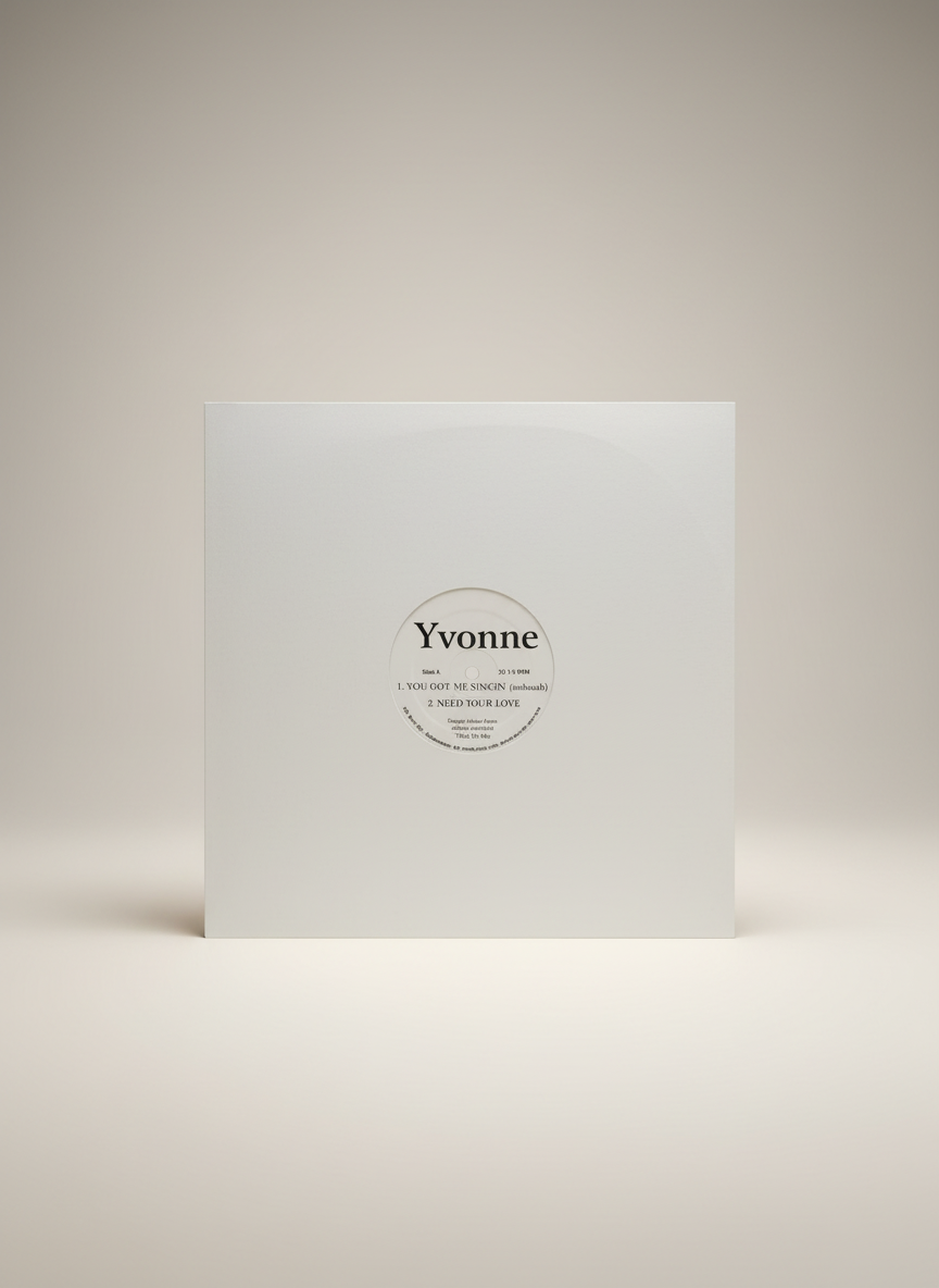 Yvonne - You Got Me Singin - 12" Indie R&B 90's