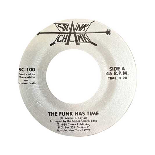 Spank Chank Band ‎– The Funk Has Time 7" Boogie Funk 1984