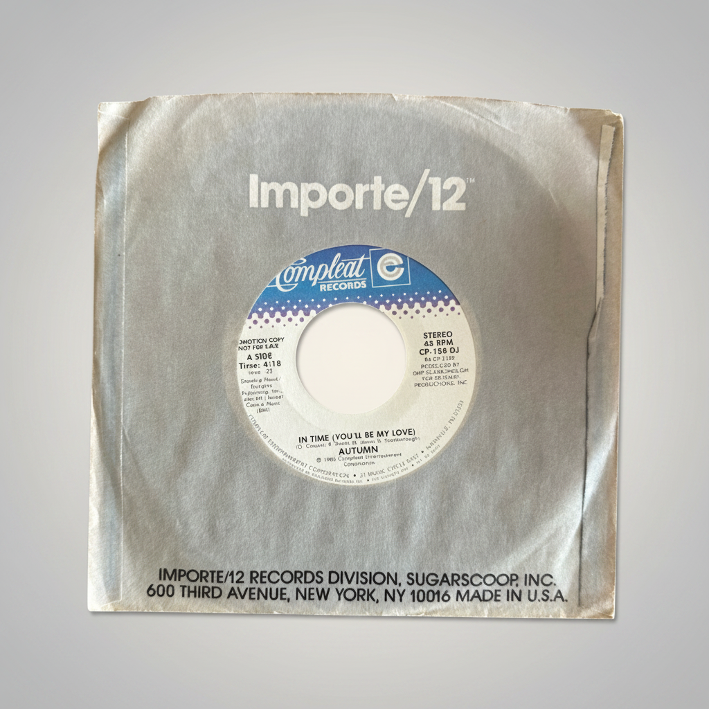 Autumn – In Time (You'll Be My Love) 7" Jazz / Soul Funk / A.O.R 1985