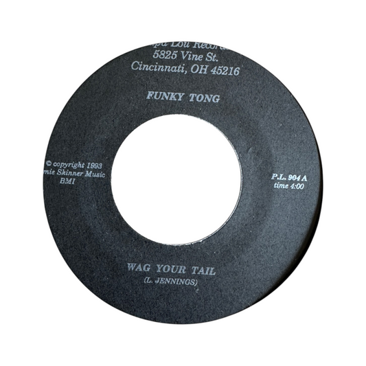 Funky Tong ‎– Wag Your Tail 7" Vocoder Electro Funk / Boogie