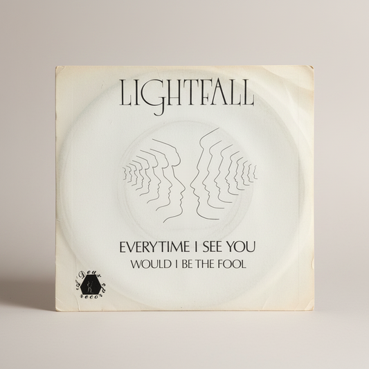 Lightfall ‎– Everytime I See You / Would I Be The Fool - 7" A.O.R Funk Soul 1983 A Deux Rec