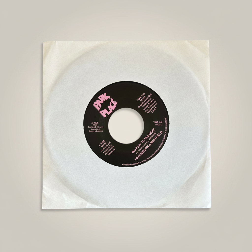 Henderson & Whitfield ‎– Dancin’ To The Beat - 7" Disco Funk Reissue Backatcha 2022