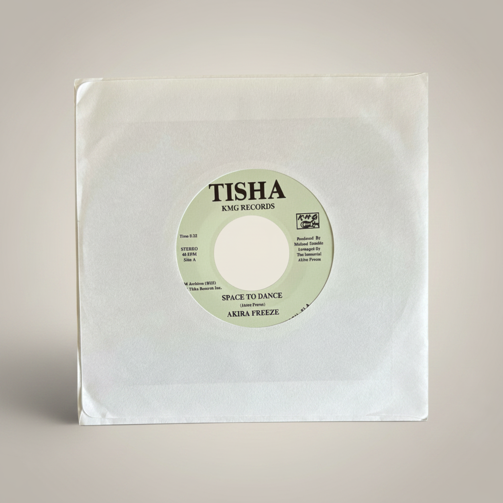 Akira Freeze - Space To Dance & One Thing Stands Clear 7" Modern Soul Reissue TISHA records